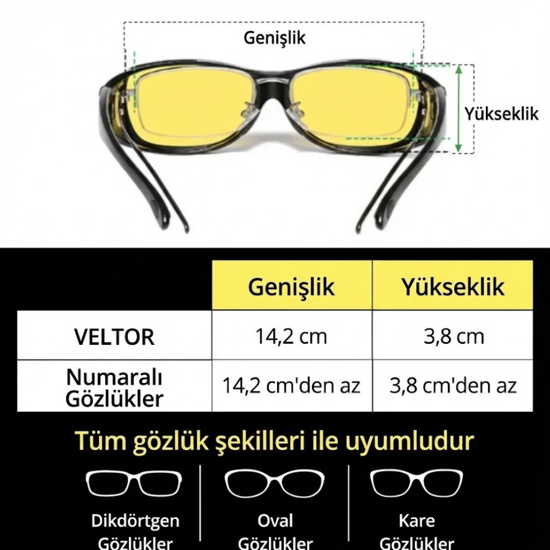 VELTOR™ Sürüş Gözlüğü